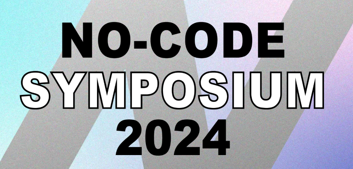ロゴ：ノーコードシンポジウム 2024
