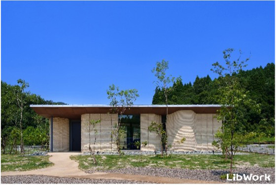 写真:3Dプリンター住宅の外観写真