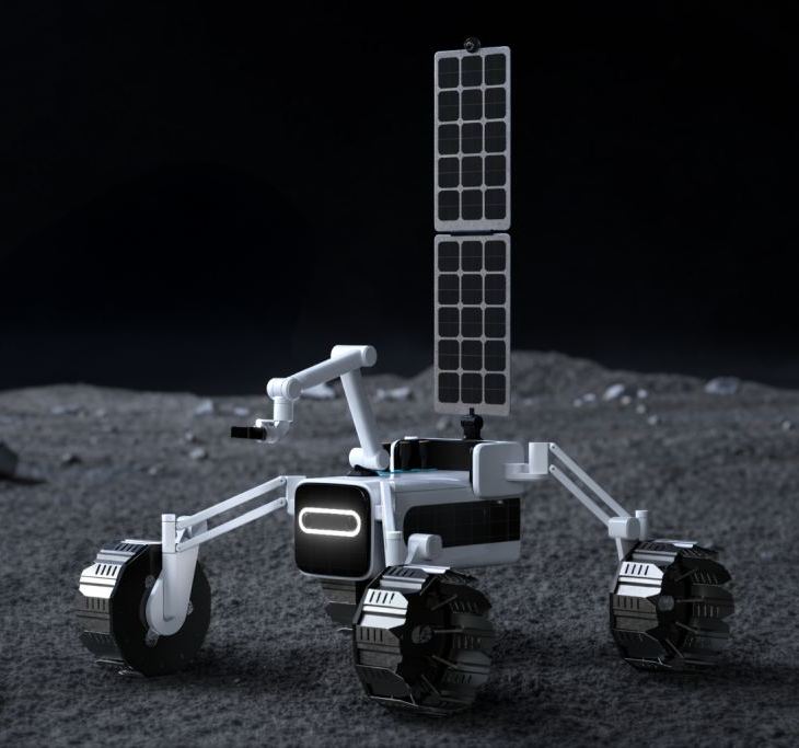画像：月面ロボットの計画図