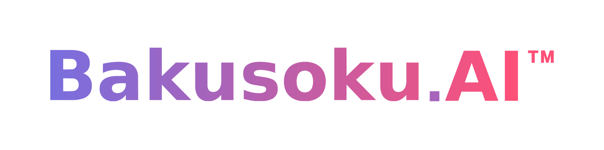 ロゴ:Bakusoku.AI
